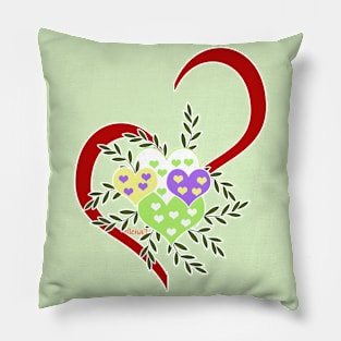 Hearts Pillow