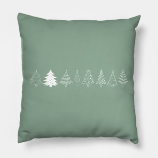 Christmas Trees Pillow