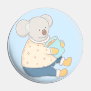 Koala-tea Pin