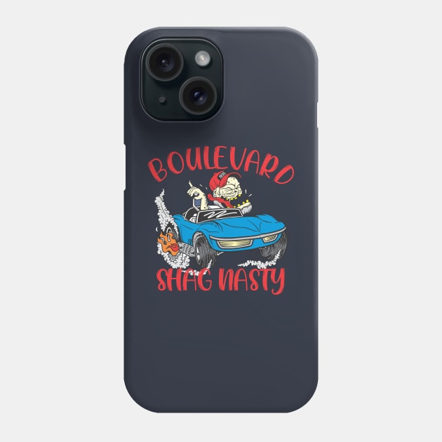 Shag Nasty Corvette Phone Case by Boulevard Shag Nasty