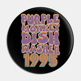 Purple Monkey Dishwasher Pin