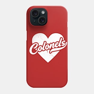 Vintage Colonels School Spirit // High School Football Mascot // Go Colonels Phone Case