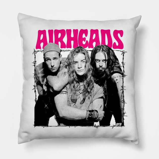 AIRHEADS - - - 90s Aesthetic Fan Design Pillow by DankFutura