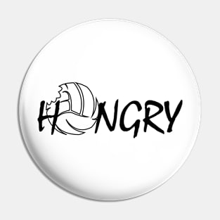 Volleyball Hungry Pin