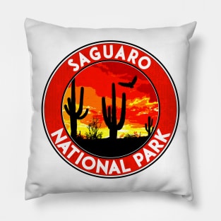 Saguaro National Park Arizona Desert Cactus Pillow