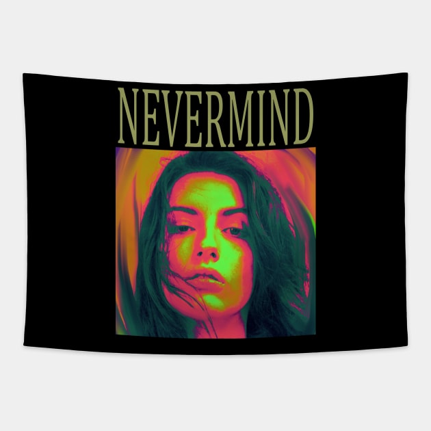 nevermind 6 Tapestry by svksesmatamv