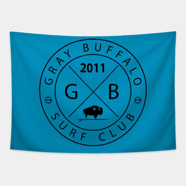 Gray Buffalo Surf Club Tapestry by GrayBuffalo