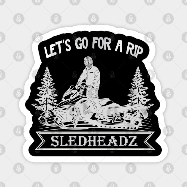Let's Go For A RIP Magnet by RKP'sTees