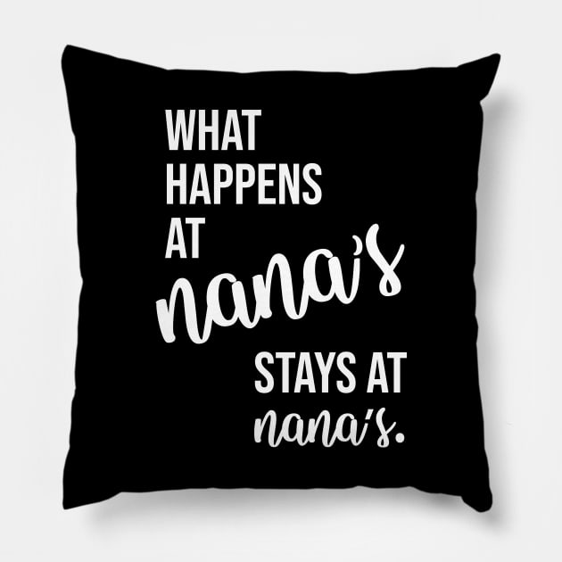 Funny nana Pillow by evermedia