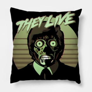 They Live! Obey, Consume, Buy, Sleep, No Thought and Watch TV. Pillow