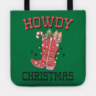 Howdy Christmas, Country Christmas Tote