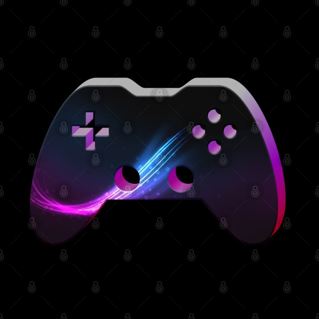 Mystify Abstract - Gamepad - Gaming Gamer - Controller - Video Game Lover - Graphic Console PC Game by MaystarUniverse