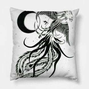 Burn To Emerge Pillow