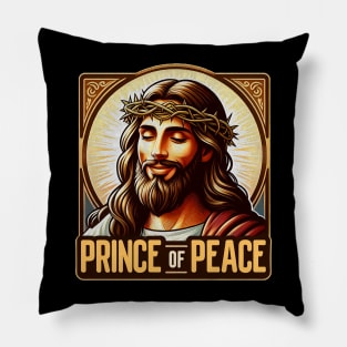 Prince of Peace Jesus Christ Bible Quote Pillow