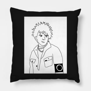 Darby Crash Pillow