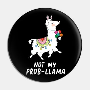 No Prob llama Pin