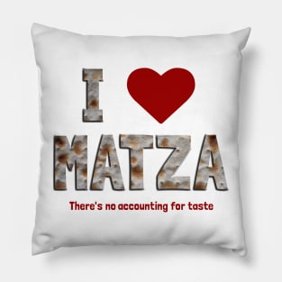 I Love Matza Pillow