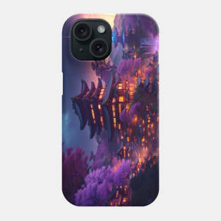 Fantasy tropical jungle rainforest Phone Case