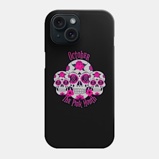 October The Pink Month Phone Case