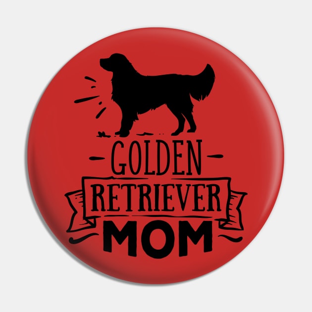 Golden Retriever Mom Pin by holidaystore