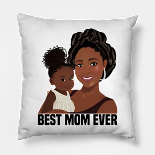 Best Mom Ever Mother's Day Gift Pillow