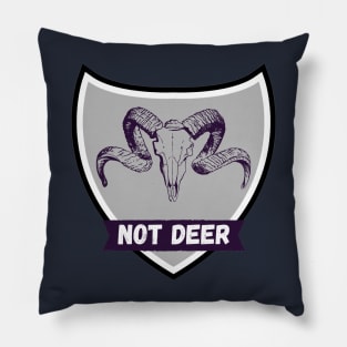 Not Deer - Horror - Creepypasta Pillow