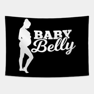 Baby Belly Funny Pregnancy T-Shirt Women Tshirt Tapestry