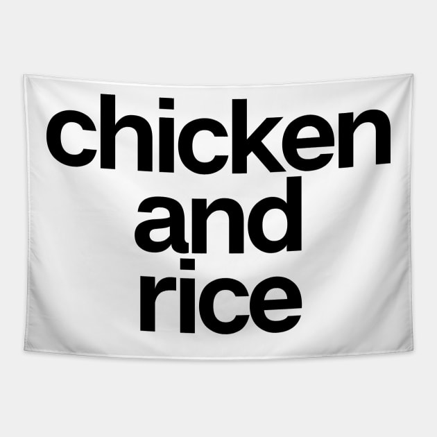 Chicken And Rice Tapestry by theoddstreet