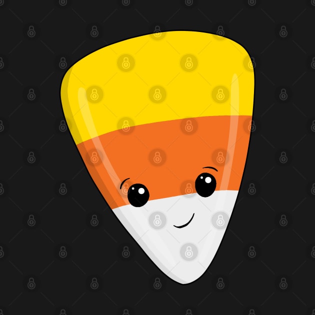 Cute Kawaii Candy Corn by valentinahramov