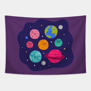 Planets Tapestry