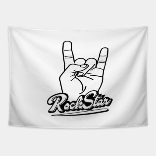 'Rock n Roll Rock Star' Awesome Guitar Gift Tapestry