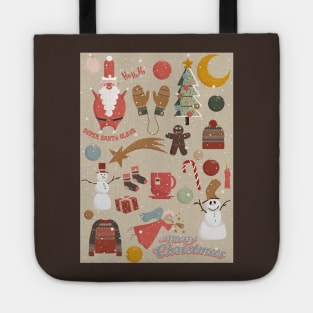 Cute Christmas Postcards - Cute Christmas Illustration - christmas cookies illustration Tote