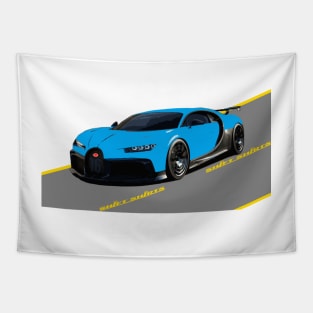 Pavement Eater - Chiron Pur Sport 200mph Club Inspired Tapestry