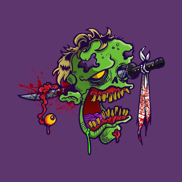 Zombie head by mauchofett