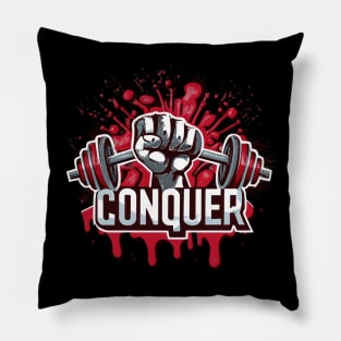 Strength Unleashed: The Iron Will to Conquer Pillow