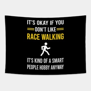 Smart People Hobby Race Walking Tapestry