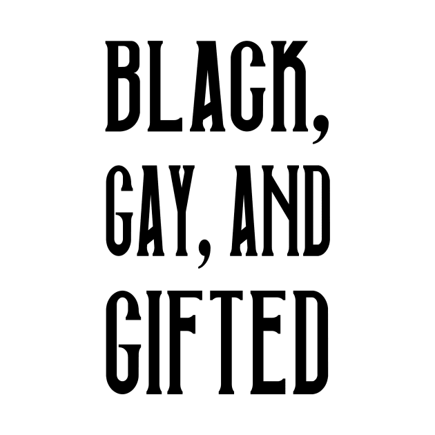 Black gay GIFTED by GribouilleTherapie