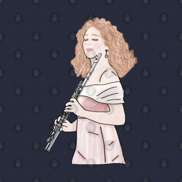 Clarinet Player by piscoletters