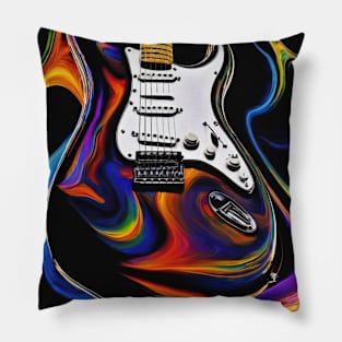 Artistic Strat Style Guitar Pillow