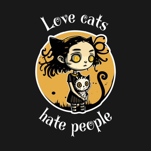 Love cats, hate people by pxdg