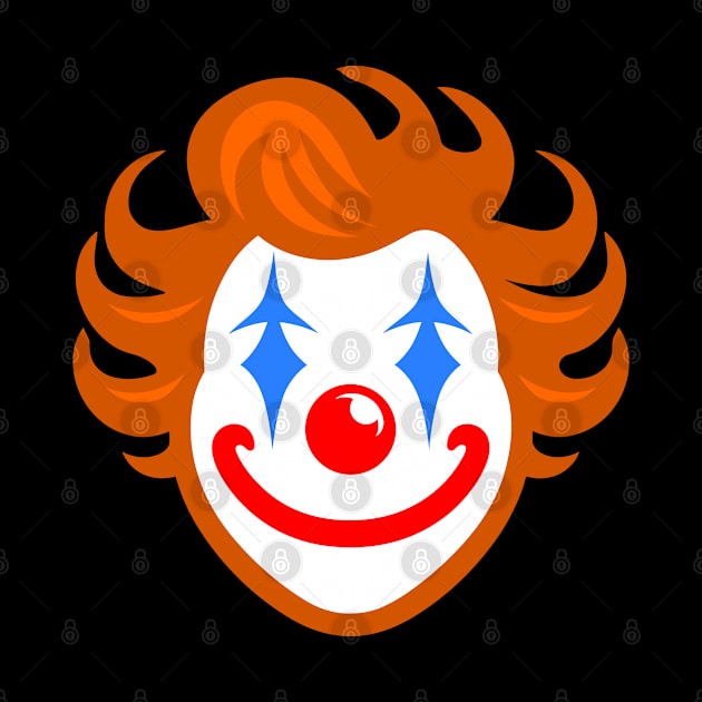 Clown Face by KayBee Gift Shop