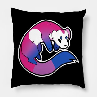 Ferret Bi Pride Pillow