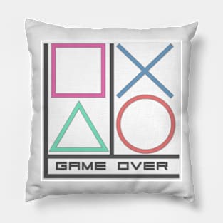 Game Over Pillow