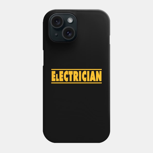 Dewalt Electrician Parody Design Phone Case by Creative Designs Canada