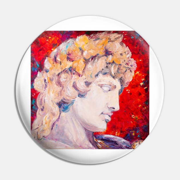 Dionysus. God of Winemaking Pin by NataliaShchip