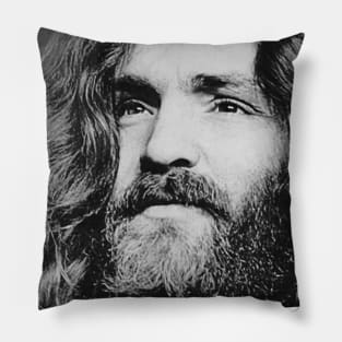 Charles Manson American Cult Leader The Manson Family Murderer Pillow