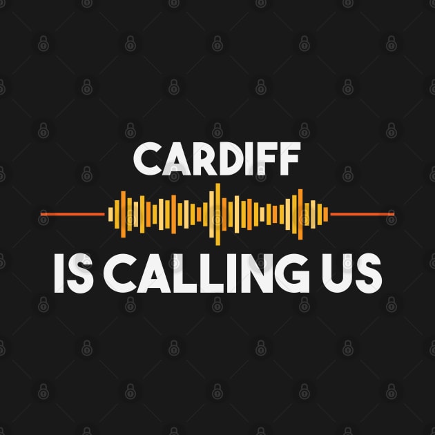 Cardiff is Calling City Trip Gift by woormle