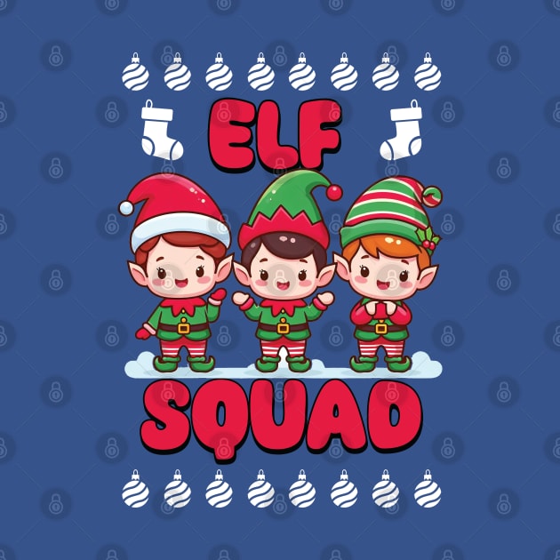 Christmas Elf Squad by Trendsdk