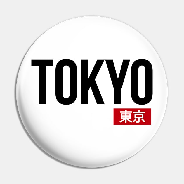 Tokyo typography Pin by s4rt4