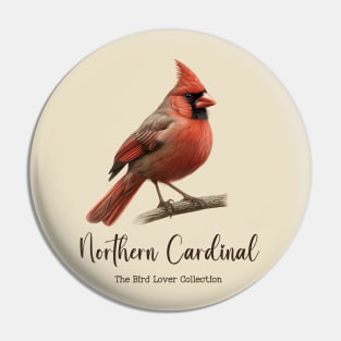 Northern Cardinal - Bird Lover Collection Pin